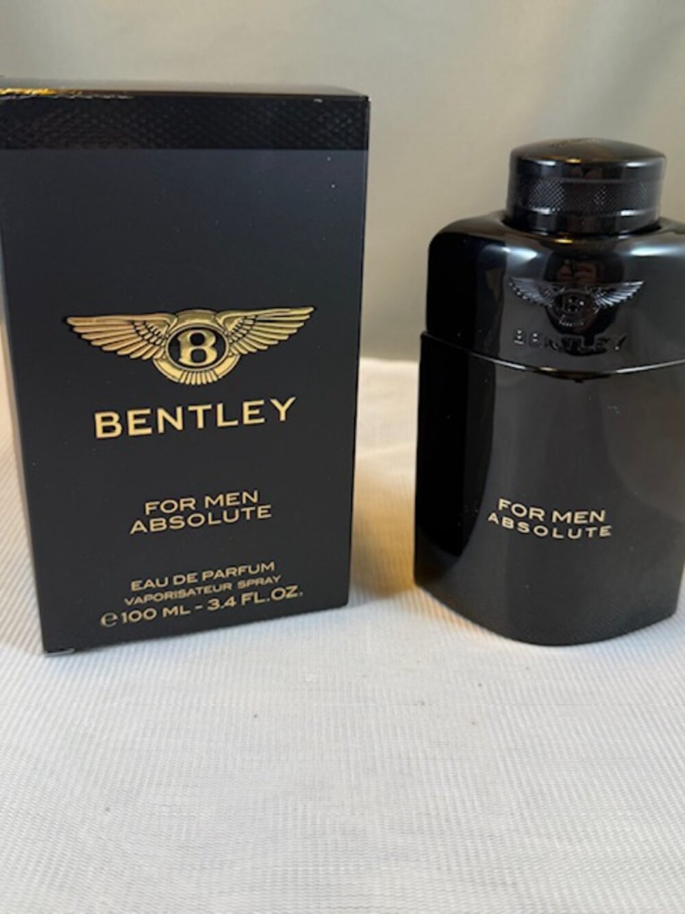 Bentley For Men Absolute Eau De Parfum 3.4oz New Open Box $100